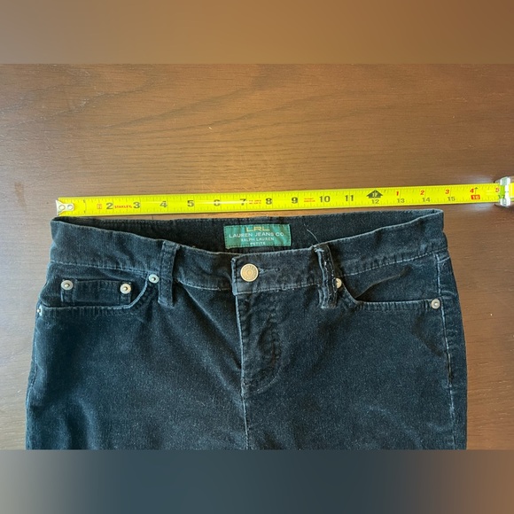 Lauren Ralph Lauren women’s black corduroy pants. Size 4 petite. - Picture 4 of 7